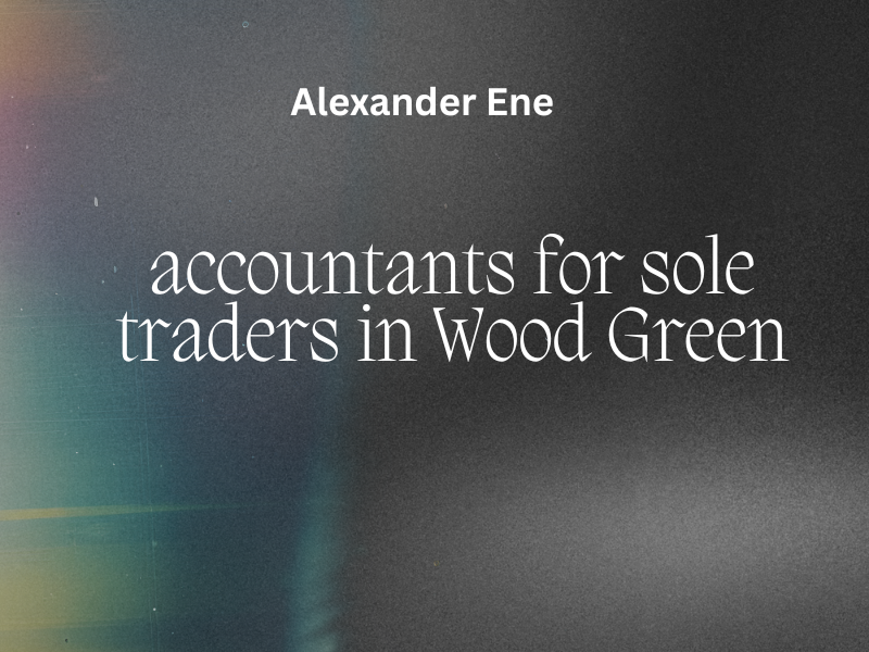 Accountants for Sole Traders in Wood Green